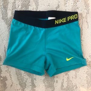 Nike Pro 3” Spandex Shorts